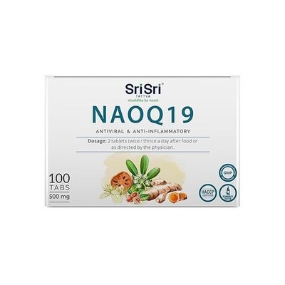 Sri Sri TATTVA NAOQ19 - Anti Viral & anti-inflammatory 100 Tablets