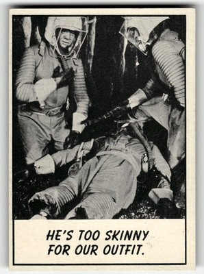 1966 Topps Monster Laffs He's Too Skinny for Our Outfit #2 HIGHER HIGH GRADE