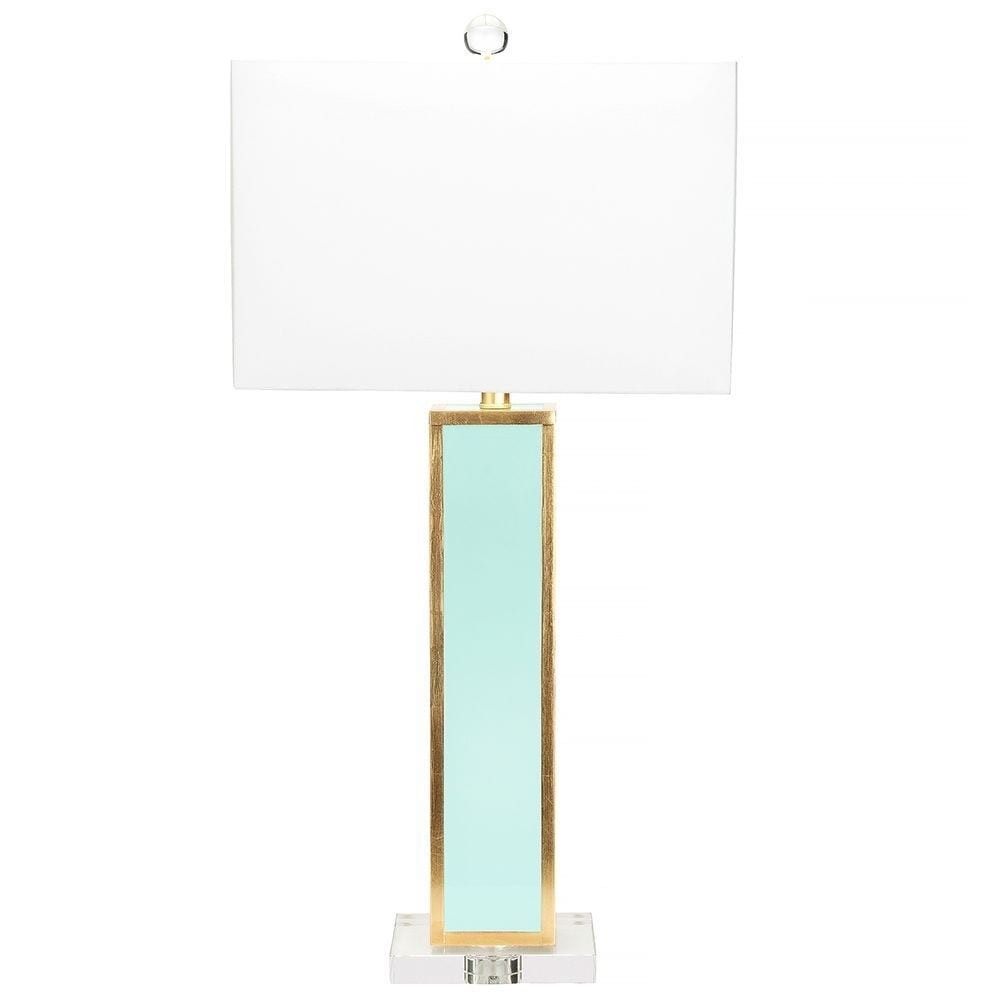 Blair Resin Table Lamp with Linen Shade for Stylish Home Decor
