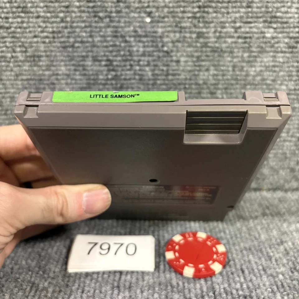 Cartucho Little Samson NES Auténtico Solo En muy buena condición Probado Funciona RARO Versión EE. UU. Foto 4 de 4