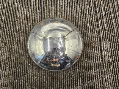 #ad Vintage Hubcap Chrome Old Hot Rod for Man Cave Classic No Logo $34.99