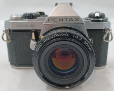 Pentax ME Super 35mm Film Camera w/ SMC Pentax-A 50mm f/1.7 Lens GC-6661