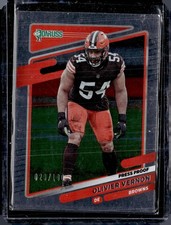 2021 Donruss #202 Olivier Vernon Press Proof Silver #/100