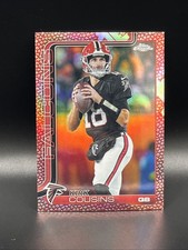 2025 Topps Chrome Kirk Cousins #13 Football Leather  Refractor - Atlanta Falcons