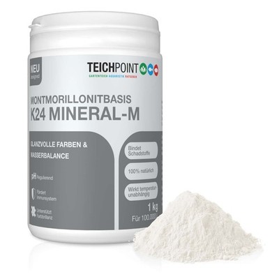 K24 Mineral-M 1kg - Montmorillonit Tonmineral Koi Teich