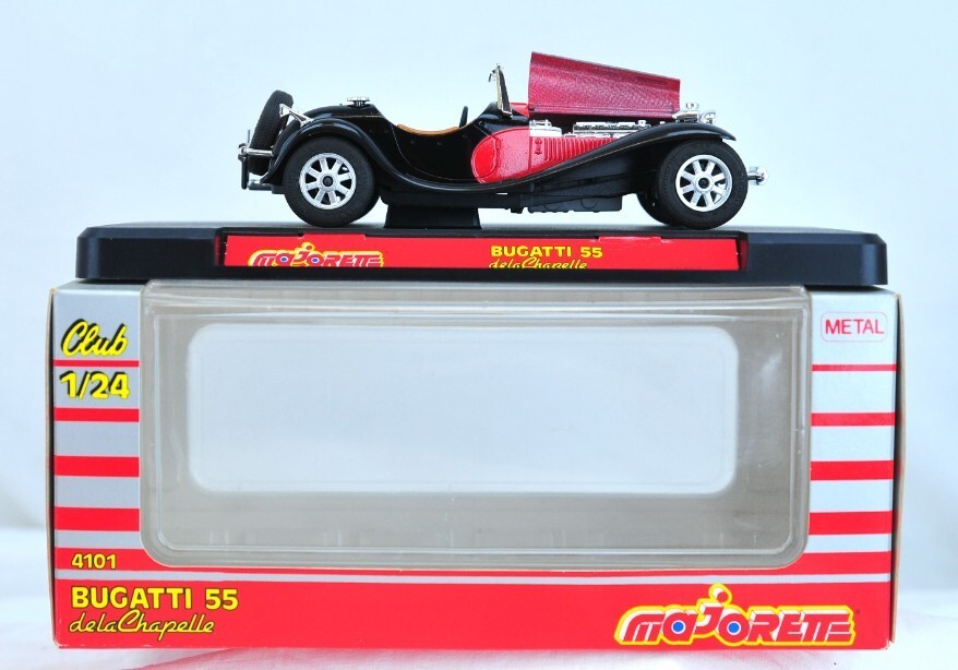Majorette Club 1/24 #4101 Bugatti 55 de la Chapelle Diecast Car In Original Box