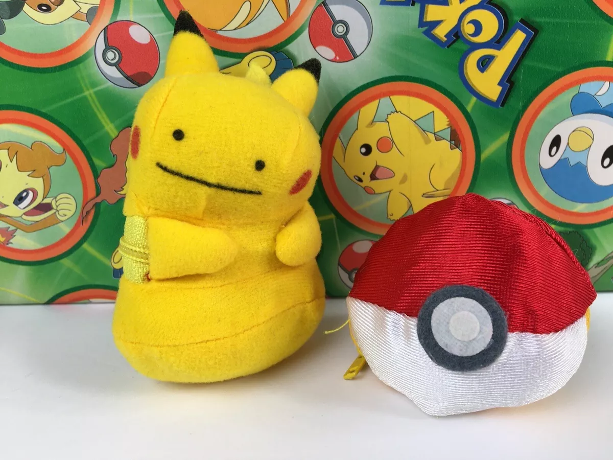 Pokemon Reversible Plush, Ditto Pokemon Plush, Ditto Reversible