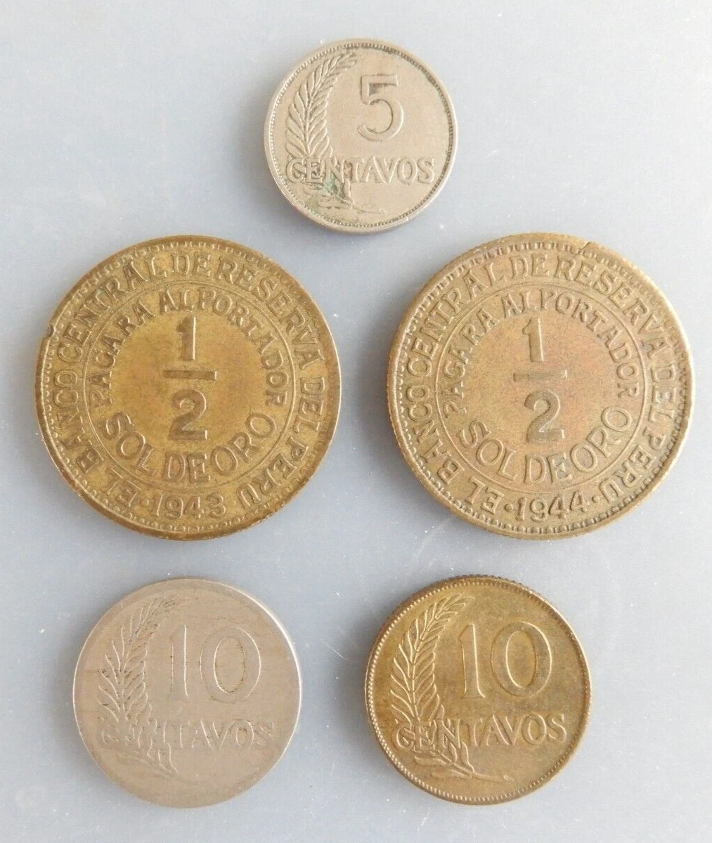 Las mejores ofertas en Monedas peruana 1937 años sin certificar | eBay