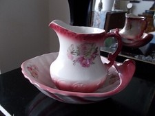JUG AND BOWL SET - ROCKINGHAM VINTAGE
