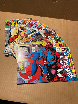 SPIDER-MAN MAXIMUM CARNAGE #1-#14 FULL COMPLETE SET LOT 1993 VENOM MARVEL COMICS