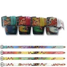 Ed Hardy EH3212 Floral Snake Kids-Girls Leather Belt