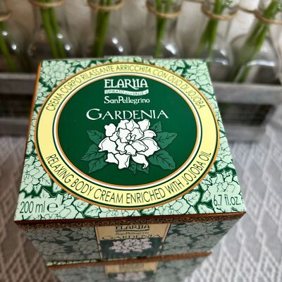 Elariia Gardenia Relaxing Body Cream, 6.7 oz New in Box. 1 Left To Sell.
