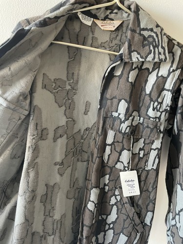 Vintage Cabelas Trebark Camo Set - Pants Jacket, Made USA, NEW w/ Tags, Sz Sm - Picture 9 of 9