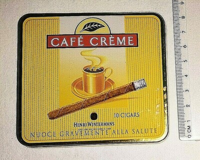 CAFE CREAM HENRY WINTERMANS CIGARETTES PACK EMPTY VINTAGE PACKAGE CIGARETTES