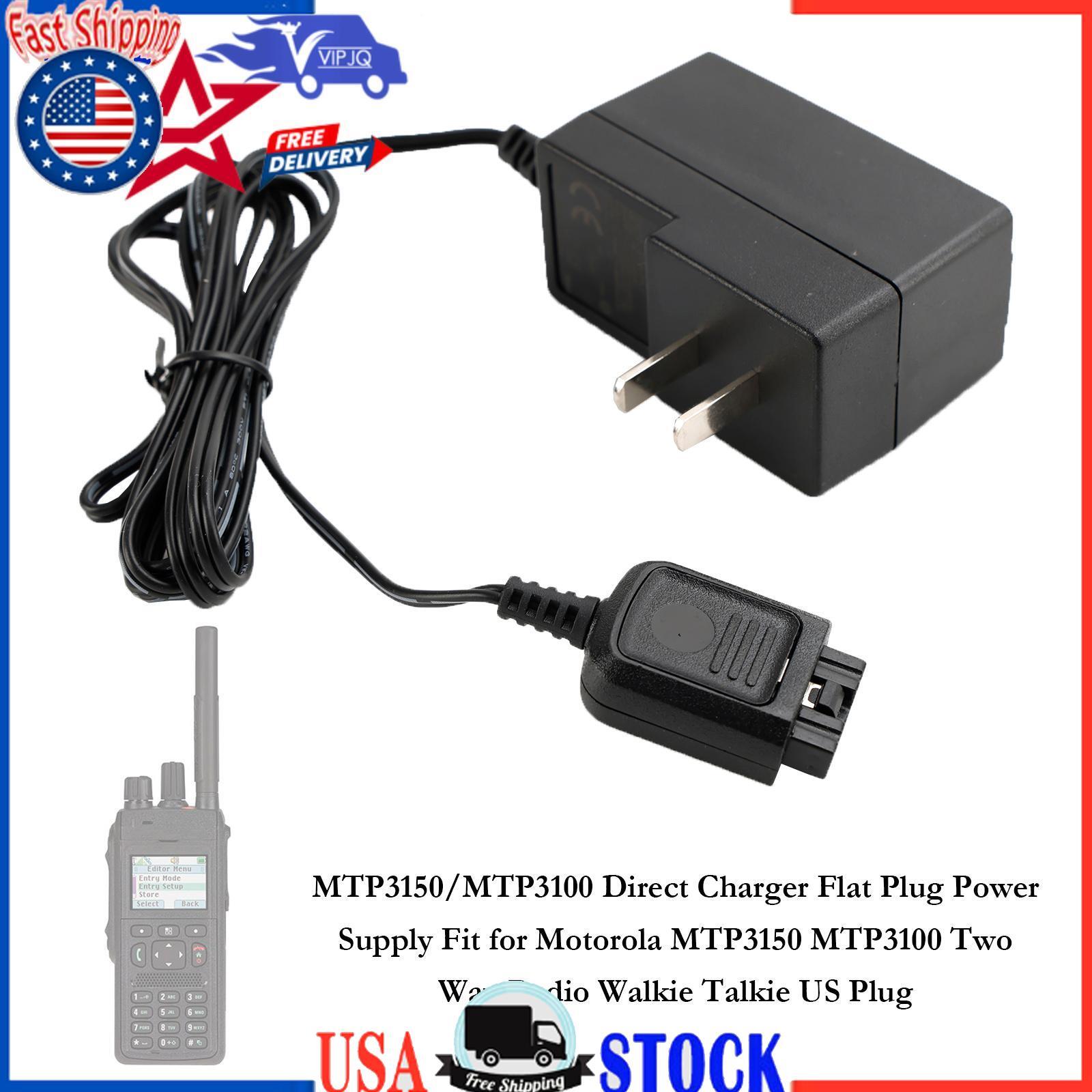 Fast Rapid Dock Charger for MTP3150 MTP3100 Radio Walkie-Talkie – US Plug