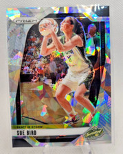 2024 Panini Prizm WNBA Sue Bird #112 Cracked Ice Seattle Storm