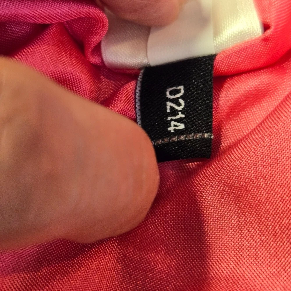 Abito Kate Spade senza maniche Keri Shift acquerello semplicemente cinema rosa blu taglia 6