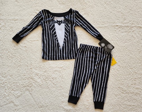 New boy's the Nightmare before Christmas Jack pajama set size 12m, 2t, Large 12 - Picture 2 of 3