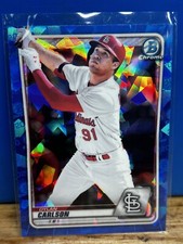 2020 Bowman Chrome Sapphire Edition - #BCP-106 Dylan Carlson (RC)