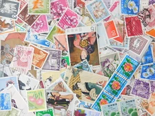 STAMP JAPAN Commemorative 1000pc lot off paper philatelic collection 50%com