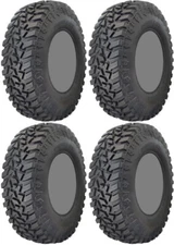Four 4 GBC Parallax ATV Tires Set 2 Front 32x10-15 & 2 Rear 32x10-15