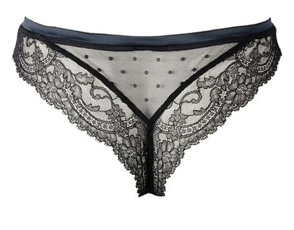 Tanga ropa interior para mujer Lise Charmel 272248 negra Soiree Libertine talla S Foto 2 de 2