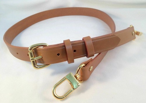 1/2" Hochwertiges Vachetta Leder Ersatzband passt Louis Vuitton Monogramm - Bild 13 von 13