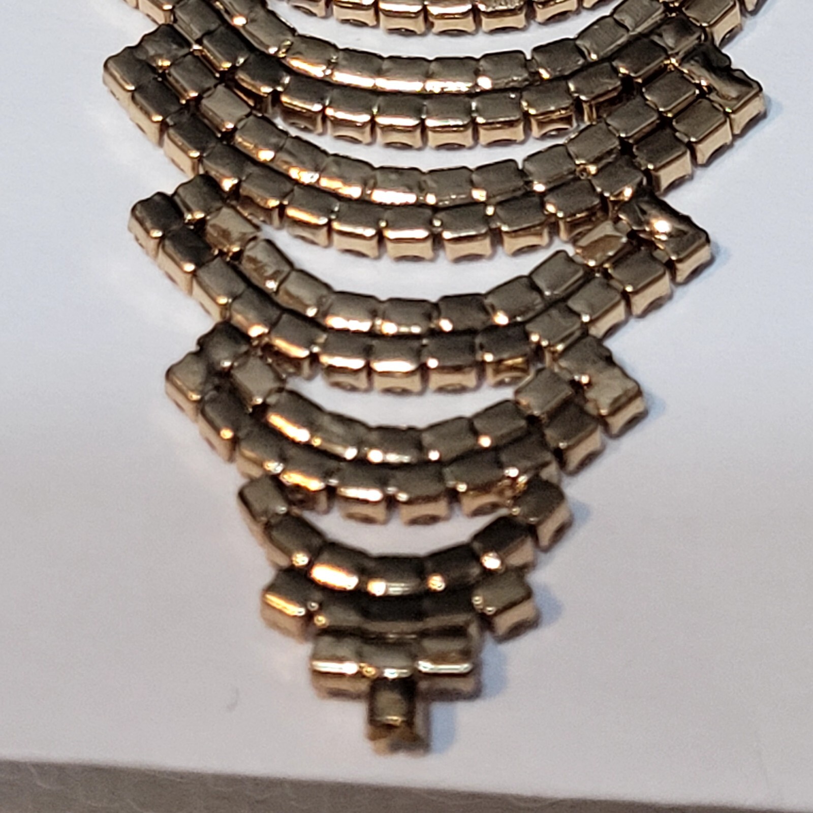 Goltone Rhinestone Statement  Stud Earrings - image 11