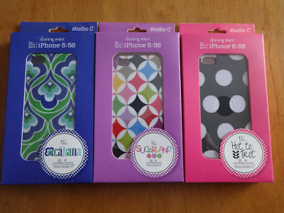 STUDIO C* Phone Case SKINNY MINI Easy On/Off. Hello Fun. YOU CHOOSE iPhone 5/5s