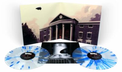 BACK TO THE FUTURE PART II Original Score 2xLP Blue Splatter Vinyl