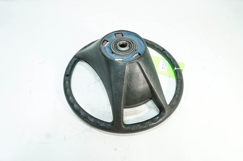 72-89 Mercedes 380SL R107 OEM Front Left Steering Wheel Black Leather 5067 - Picture 9 of 13
