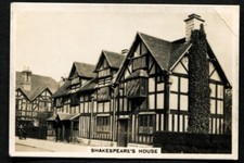 Tobacco Card, Senior Service, SIGHTS OF BRITAIN, 1st,1936,Stratford upon Avon,#6