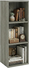 MAKA Libreria Da Terra in Legno, Libreria Verticale Salvaspazio Con Ripiani, Sca
