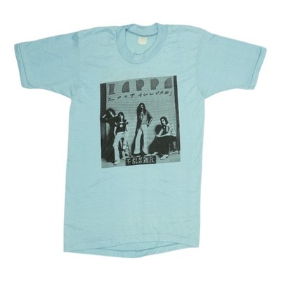 Vintage 1976 Frank Zappa Zoot Allures Xmas Shirt Size: Unreadable