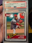 PSA10 Mint/Gem Rookie SHOHEI OHTANI 2018 Panini Chronicles #7 Classics RC NoRsrv