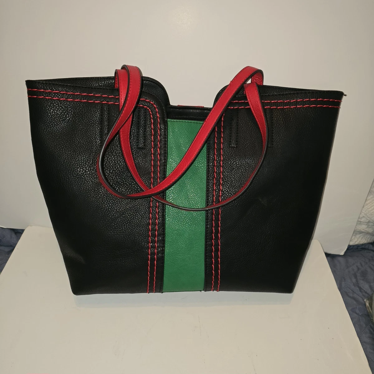 Montana Cans Borsa A Tracolla/Handbag - Modello Red Bag Con Interno Rosso - Tasche Per Artisti E Uso Quotidiano - 5