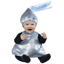 Rubie's Hershey's Kisses Infant Halloween Costume Tunic Hat Toddler Size 2T