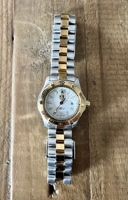 Vintage 18K gold Tag Heuer Ladies Watch WK 1320 200m | eBay