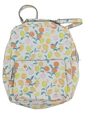 Zaino Parfois donna bianco colorato agrumi frutta stampa casual