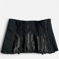 Fredericks Of Hollywood Vintage Black Garter Belt