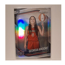Panini 2025 Silvet Prizm WNBA Georgia Amoore Rookie RC Washington Mystics #140