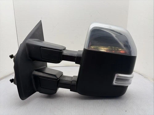 2017-2022 Ford F250 F350 Mirror Left LH Driver OEM Blind Spot Camera Chrome