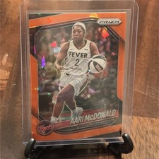2025 Panini Prizm WNBA - Aari McDonald #10 Orange Ice Prizm