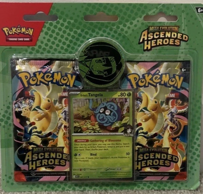 Pokemon Mega Evolution Ascended Heroes 2-Pack Blister 24 Pack Box