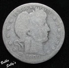 1909-O Barber Quarter — photo from another recent sale