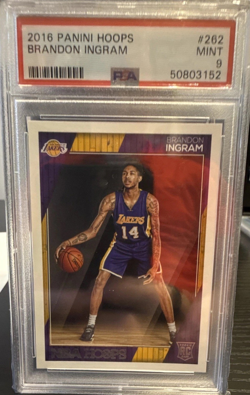 2016-17 Panini NBA Hoops - Rookies Brandon Ingram #262 (RC)