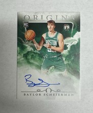 Baylor Scheierman 2024-25 Panini Origins Rookie Autographs #RA-BSC Rookie Auto