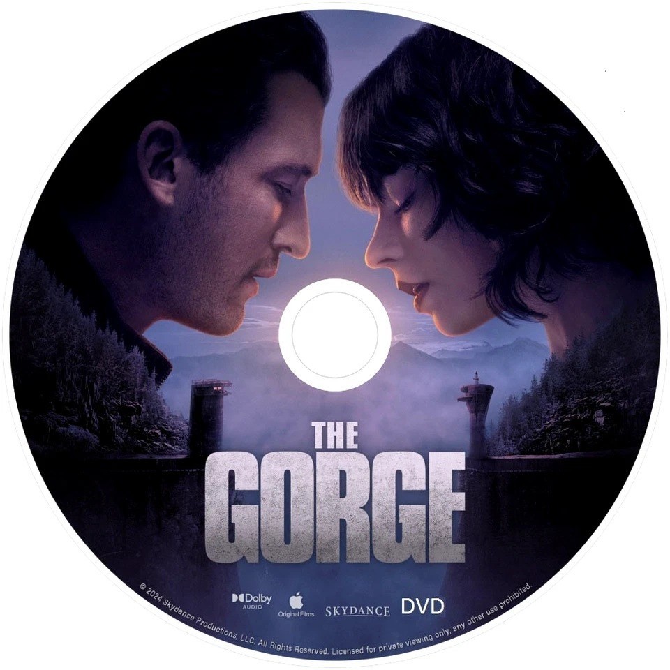The Gorge (2025) Movie All Region Free 1 Disc New, Free Shipping