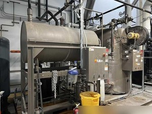 Fulton VMP 100 100HP 150PSI Gas Vertical Steam Boiler with Condensate Tank 2020