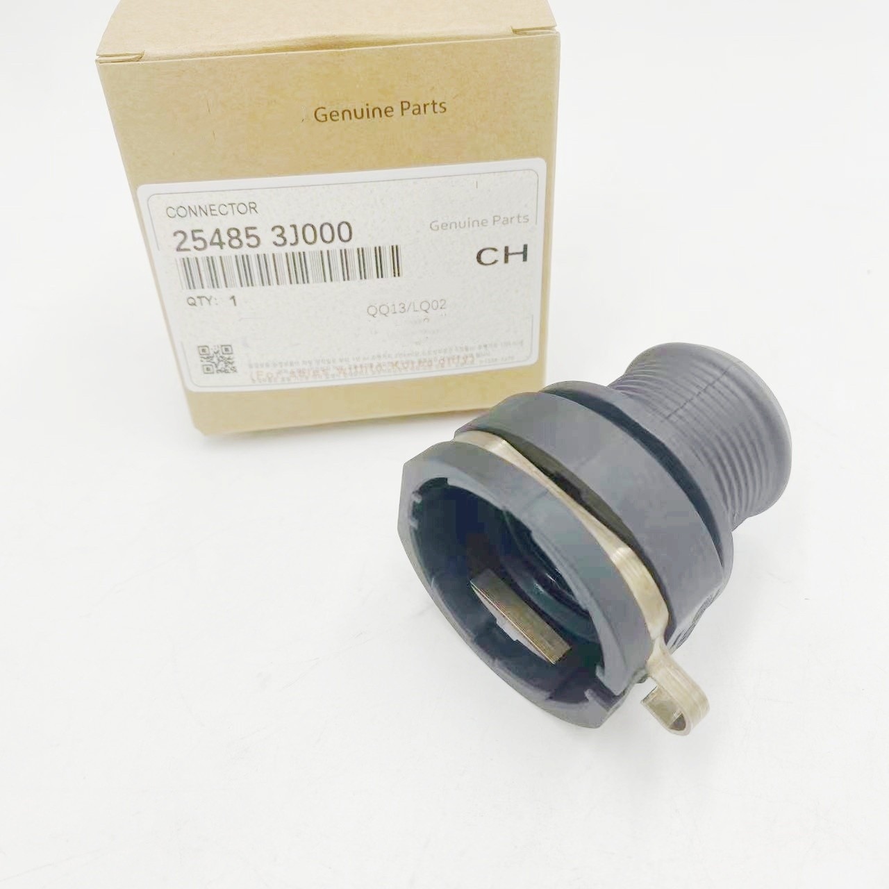 FOR 2018 Hyundai Elantra GT 1 x Lower Hose Connector as 25485-3J000